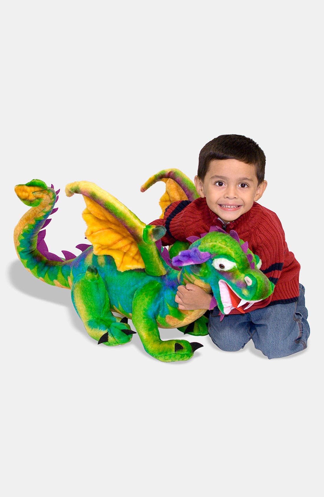 UPC 000772021210 product image for Toddler Melissa & Doug Oversized Plush Stuffed Dragon | upcitemdb.com