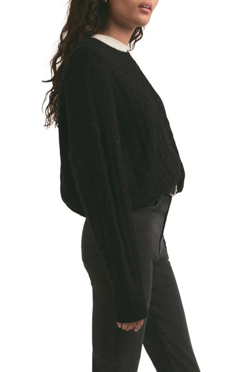 FAVORITE DAUGHTER FAVORITE DAUGHTER OVERSIZE CABLE KNIT SWEATER 