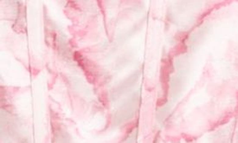 Chelsea28 Sleeveless Corset Bubble Minidress In Pink Rosewater Petal Layer