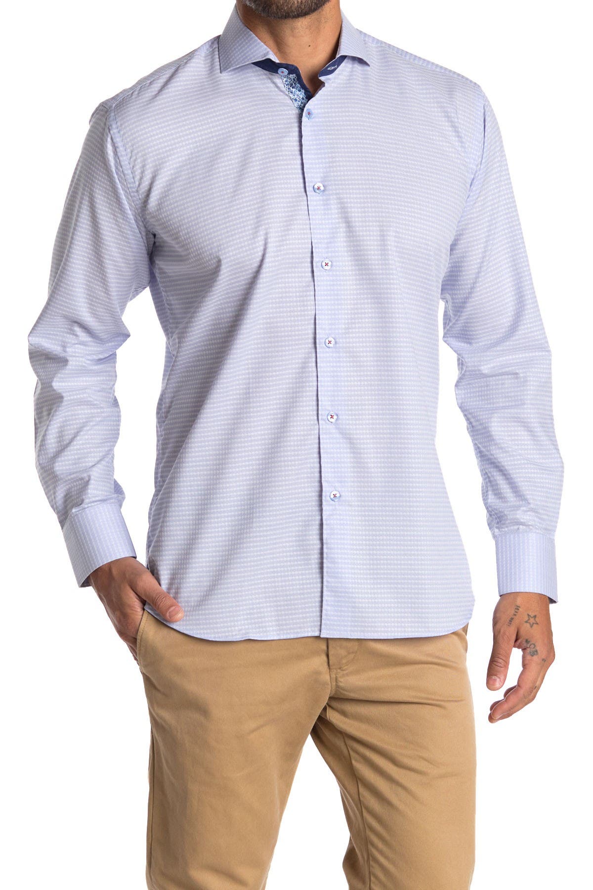 tailored fit dress shirt