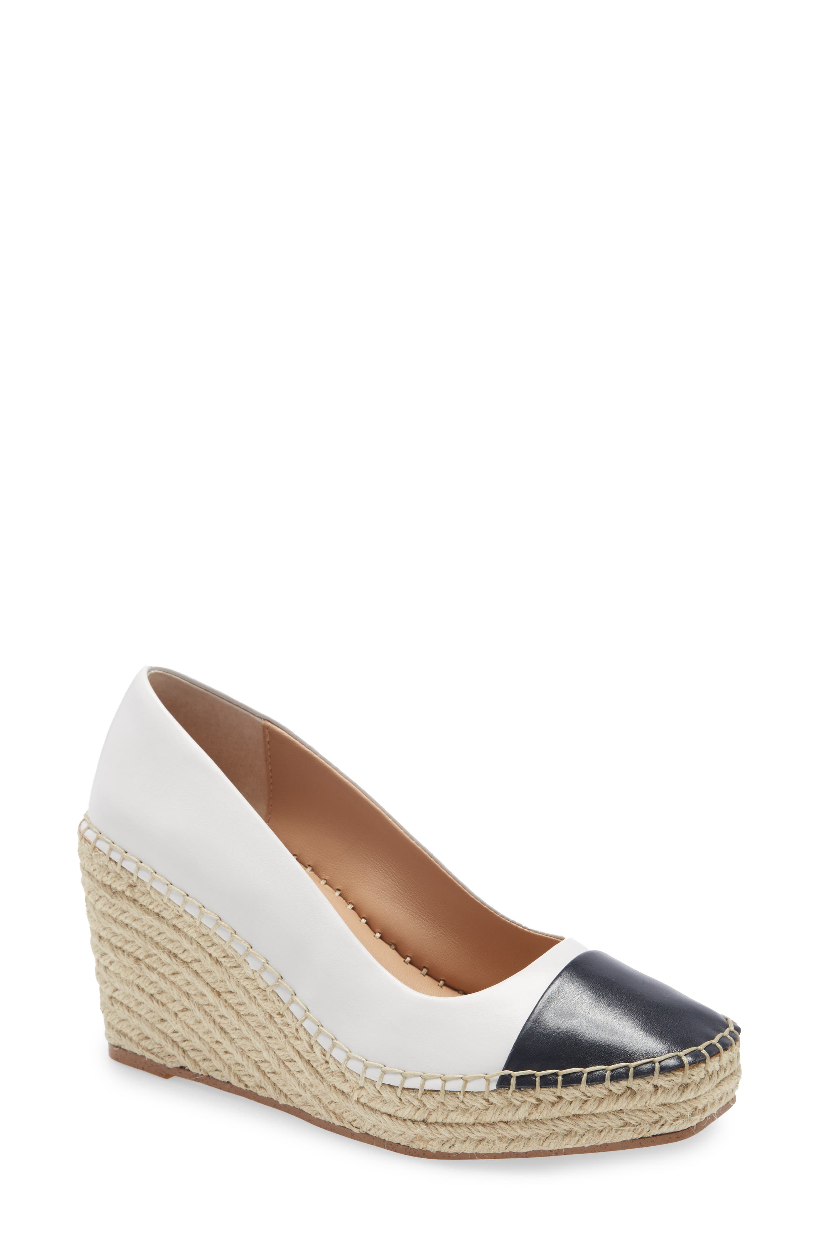 espadrille wedge pump