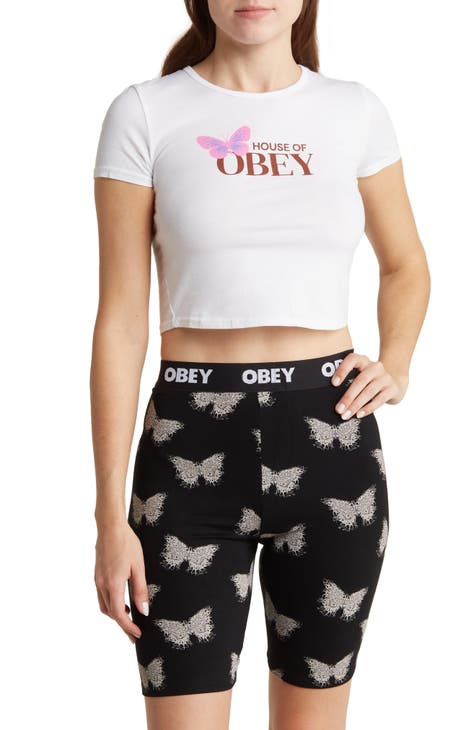 House of Obey Butterfly Graphic T-Shirt
