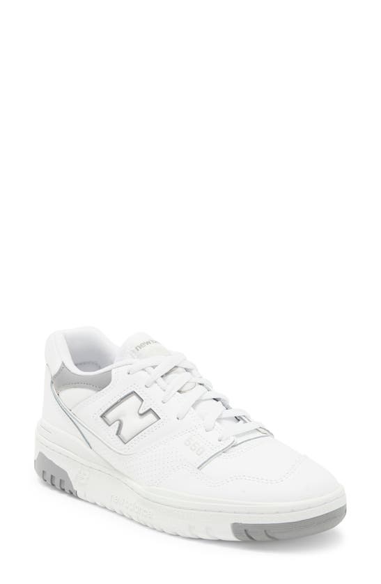 New Balance Gender Inclusive 550 Basketball Sneaker In White