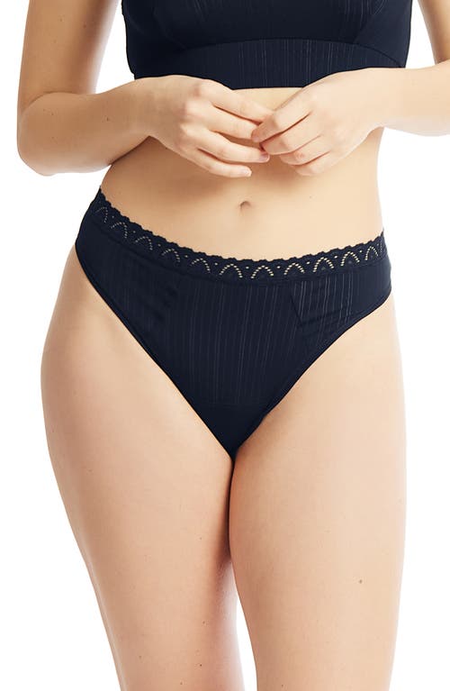 Shop Hanky Panky Mellowluxe™ Low Rise Thong In Bicoastal