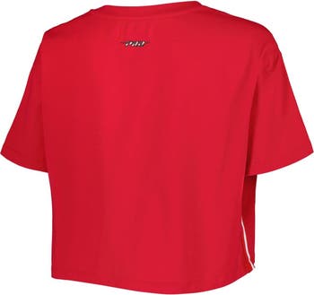 Women's St. Louis Cardinals Pro Standard Red Retro Classic Cropped Boxy  T-Shirt