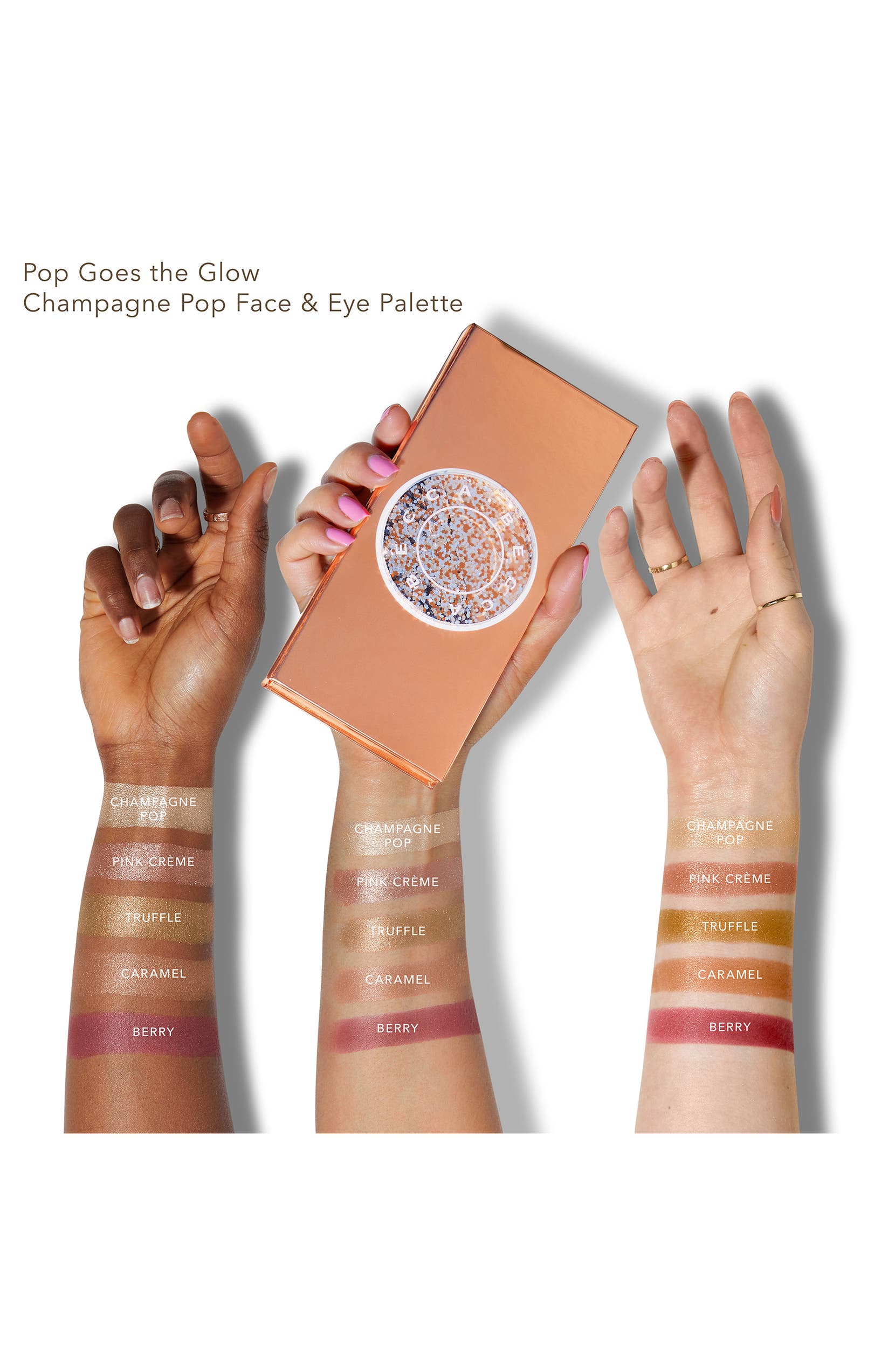 greb Lily spids BECCA COSMETICS Pop Goes The Glow Champagne Pop Face &