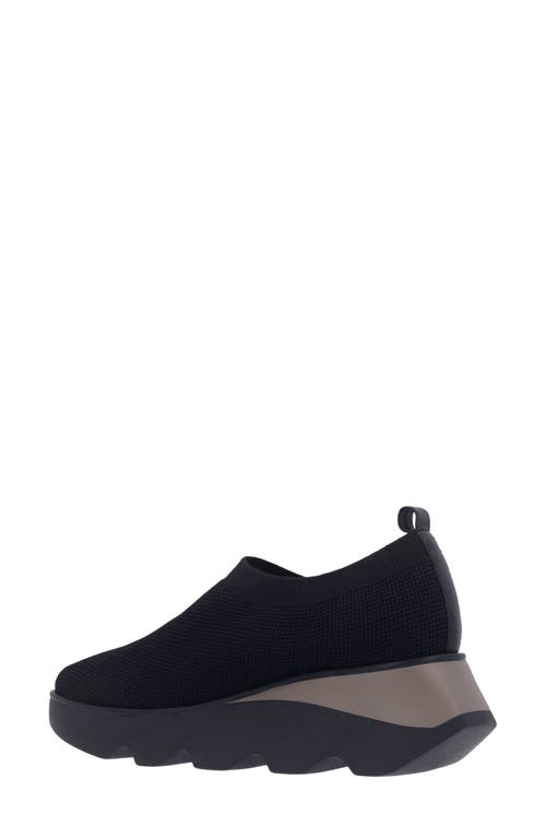 Shop L'amour Des Pieds Havanna Wedge Sneaker In Black