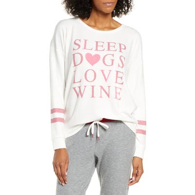 Pj Salvage Pajama Top, Ivory