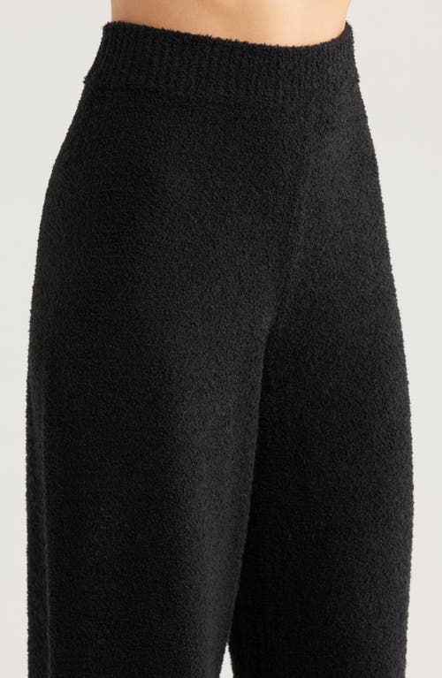 Nordstrom So Soft Sweater & Lounge Pants Set In Black