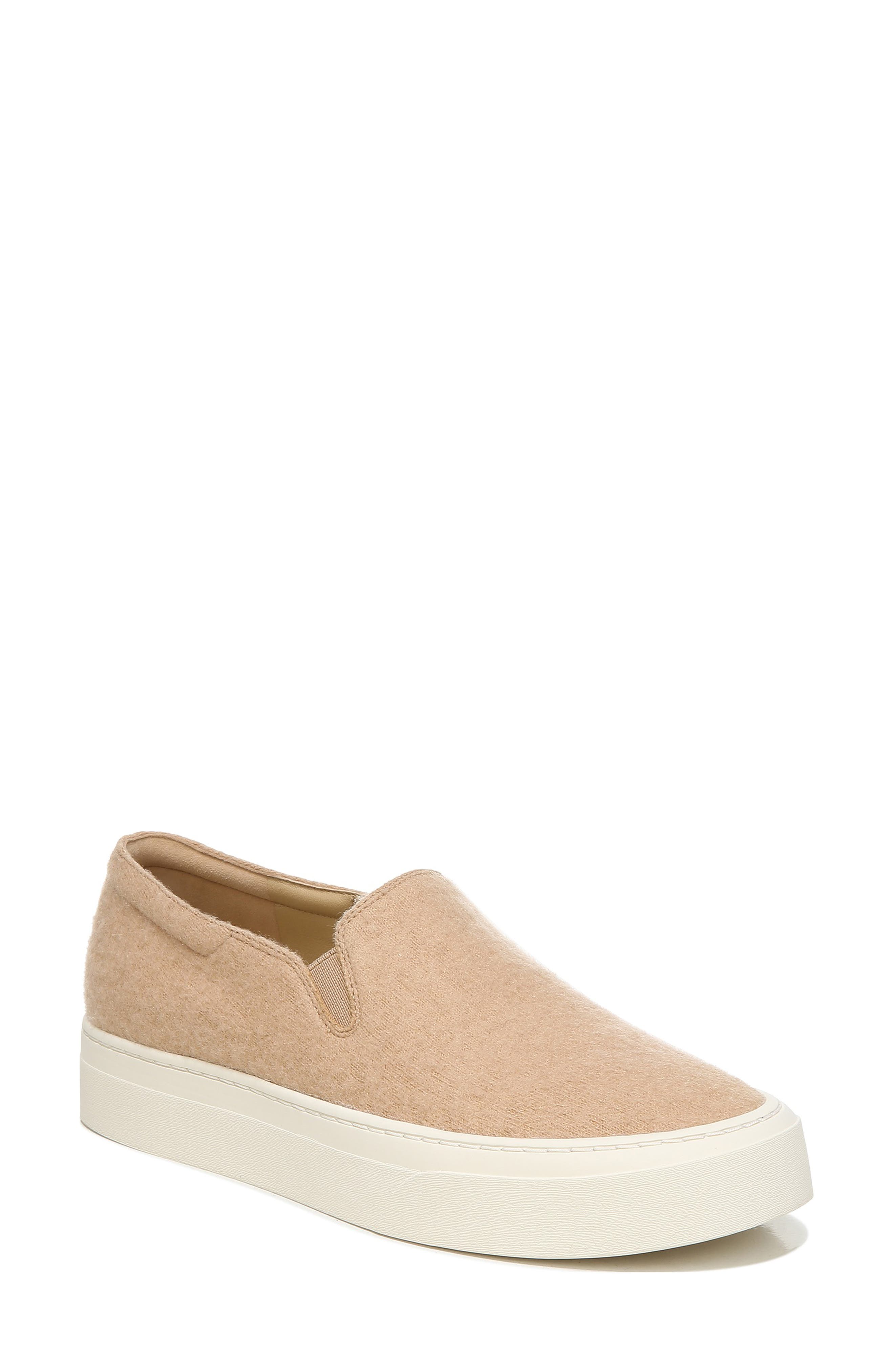 VINCE Jacey Slip-On Sneaker in Light Taupe