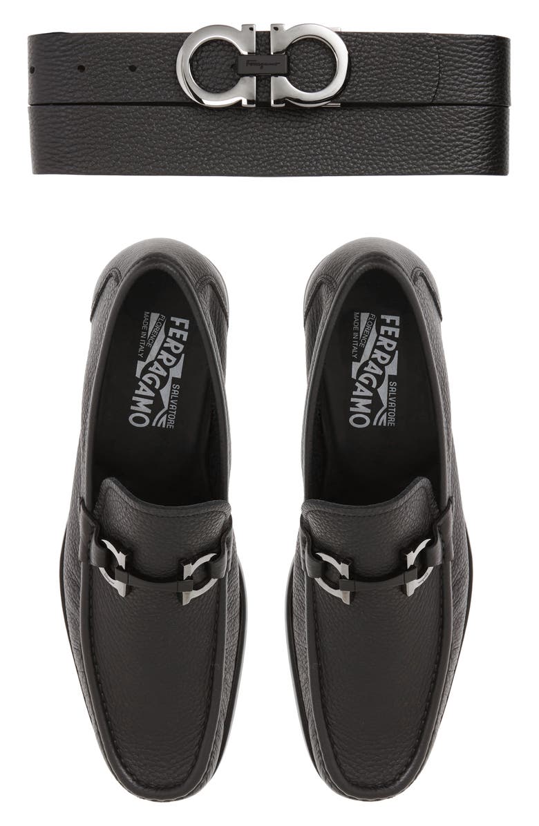 salvatore ferragamo double gancio reversible belt