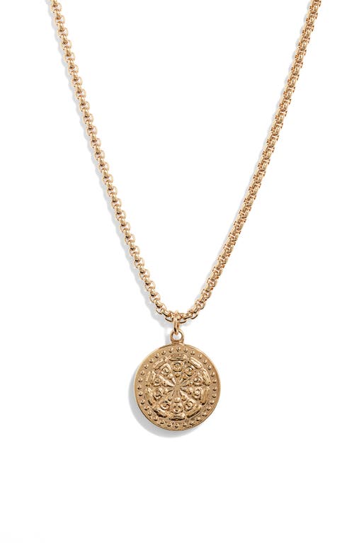 Set & Stones Solana Pendant Necklace in Gold at Nordstrom
