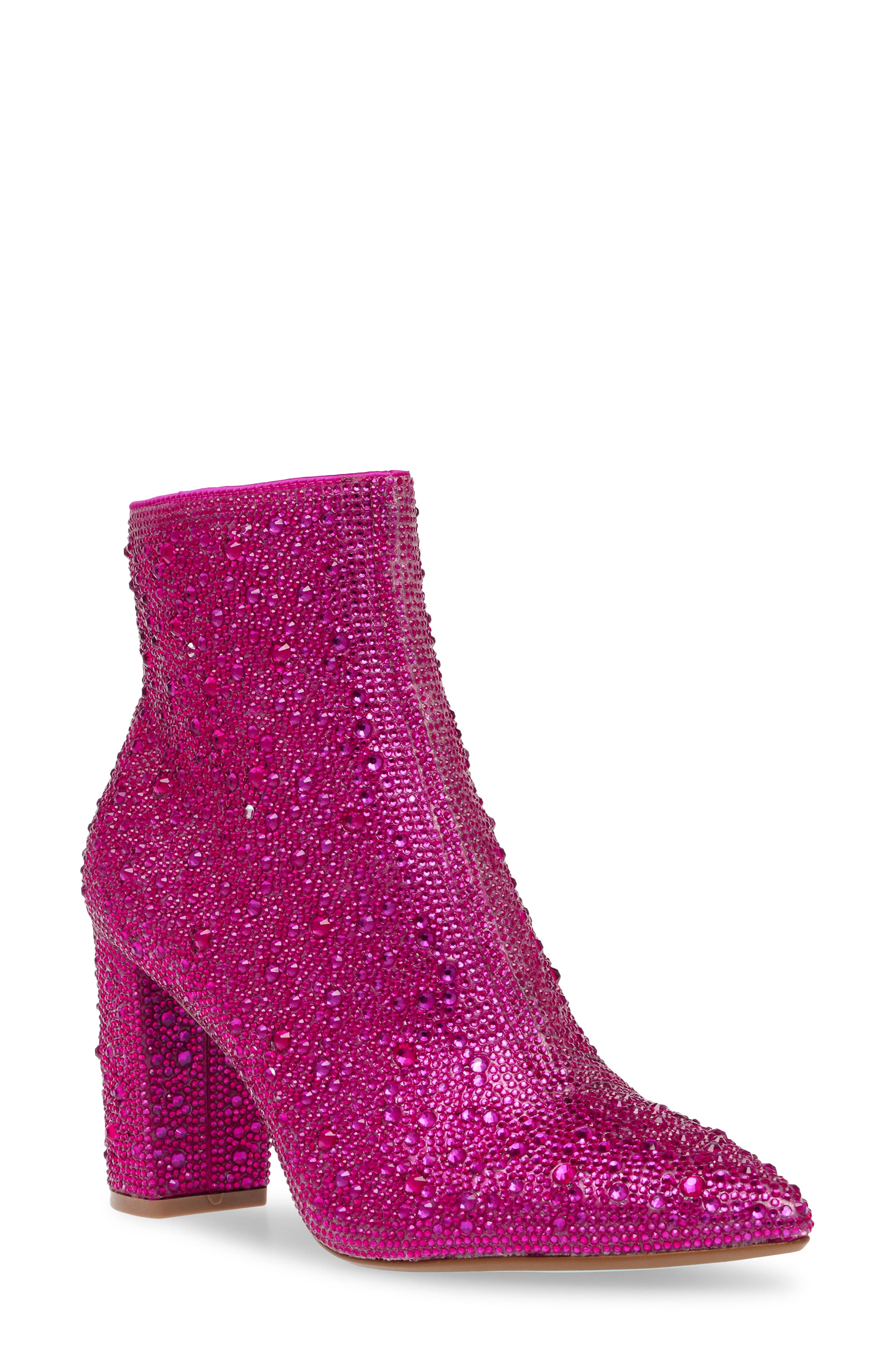 womens pink boots