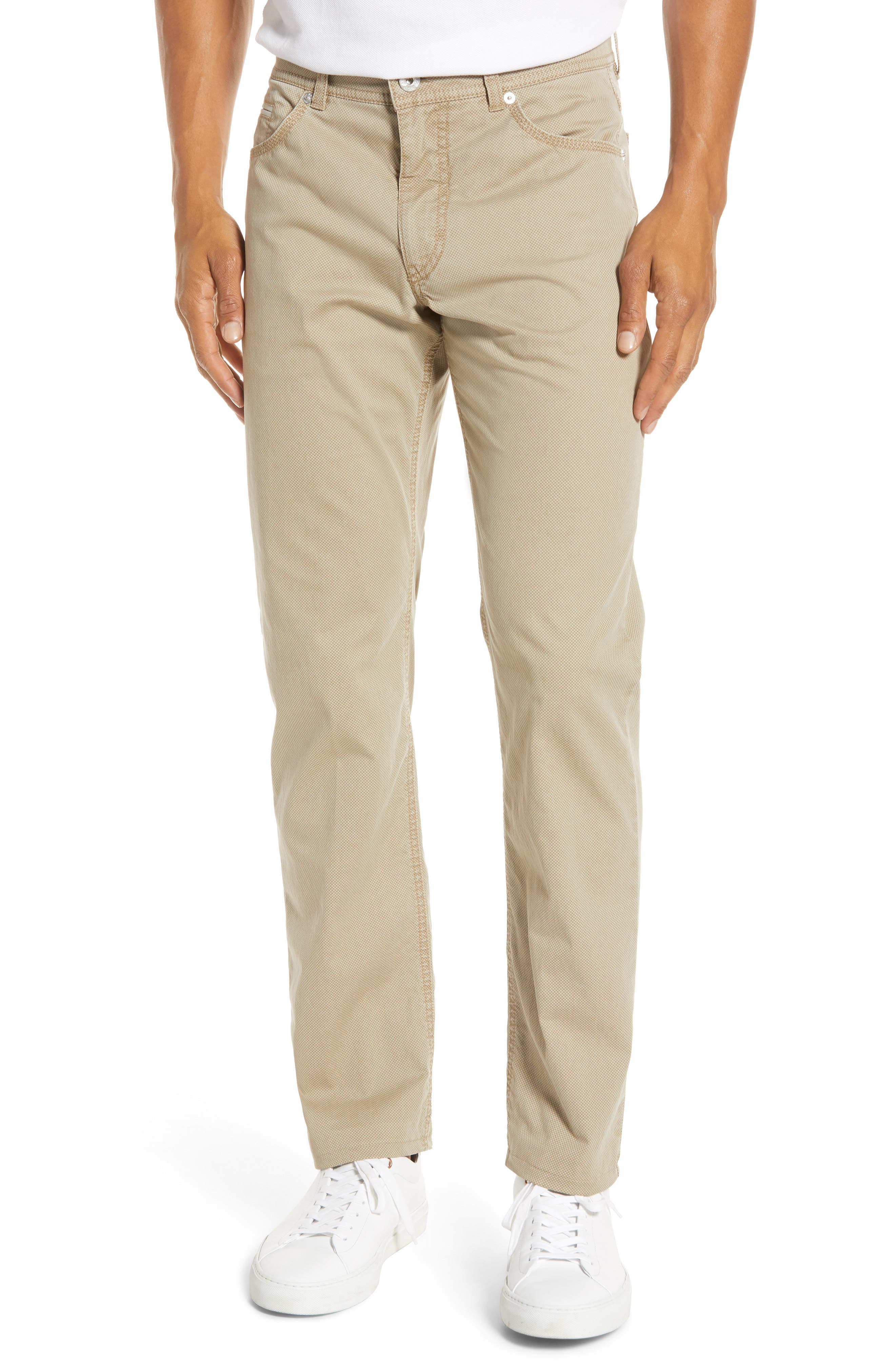 Brax Cooper Bird's Eye Dress Pants | Nordstrom