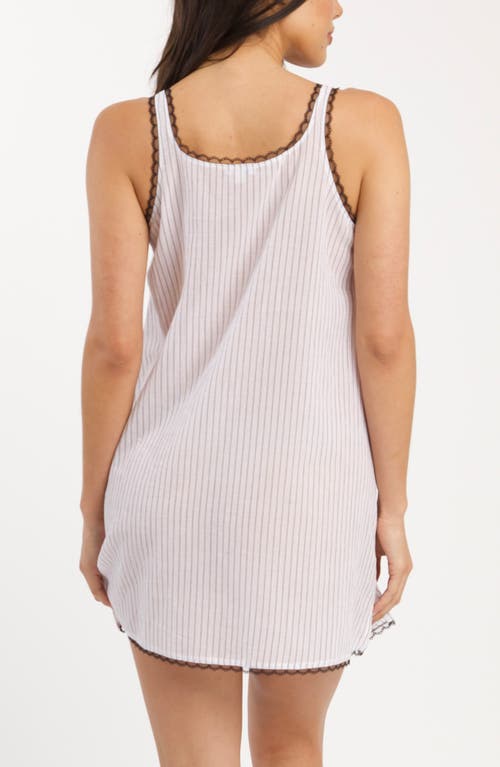 Andine Vionette Ravello Chemise In White And Black