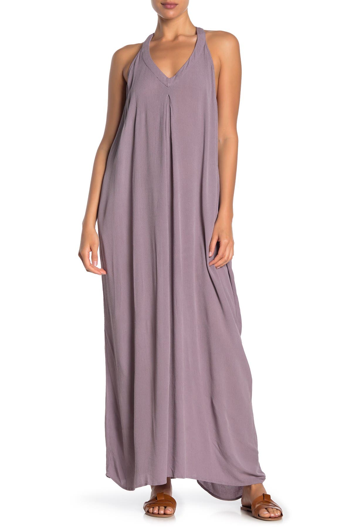 love stitch gauze maxi dress