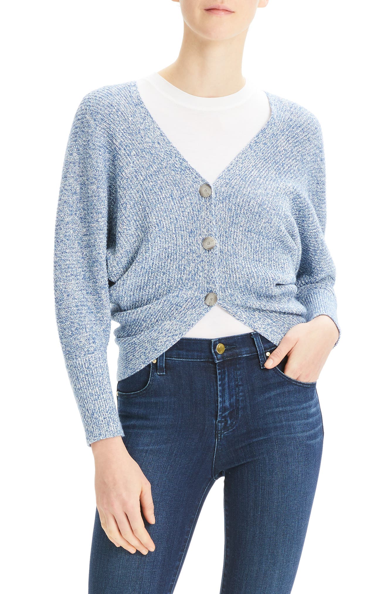 Theory Linen & Cashmere Shrug Nordstrom