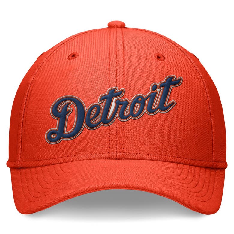 Shop Nike Orange Detroit Tigers Evergreen Performance Flex Hat