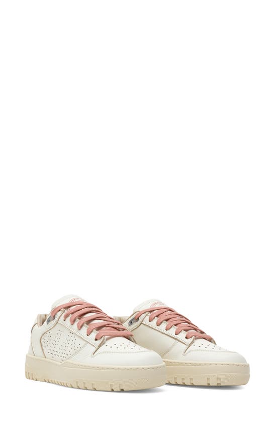 P448 Women's S23 Mason Lace Up Perforated Low Top Sneakers In Mondial