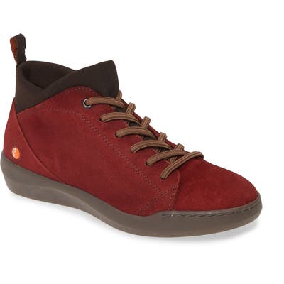 Softinos By Fly London Biel Sneaker, Burgundy