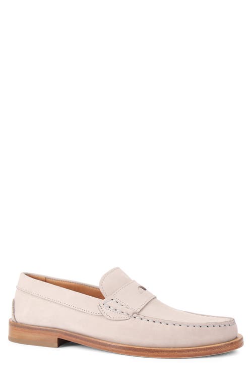 Luis Penny Loafer in Light/Pastel Grey