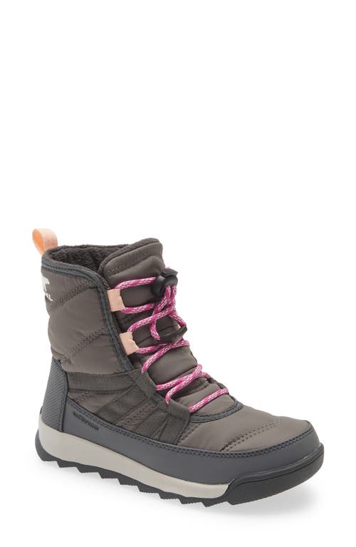 Sorel Kids' Whitney™ Ii Short Waterproof Insulated Boot In Gray