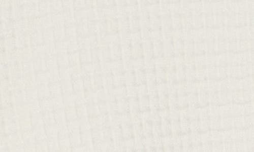 ADRIANNA PAPELL ADRIANNA PAPELL FRAYED WAFFLE KNIT CARDIGAN