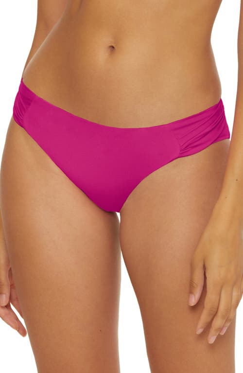 Trina Turk Women's Monaco Shirred Hipster Bikini Bottoms In Pink