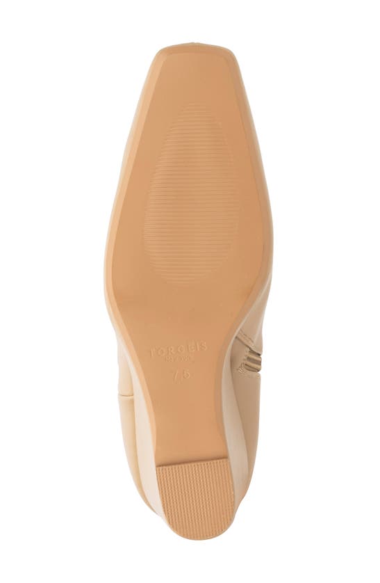 Torgeis Milan Wedge Heel Boot In Beige