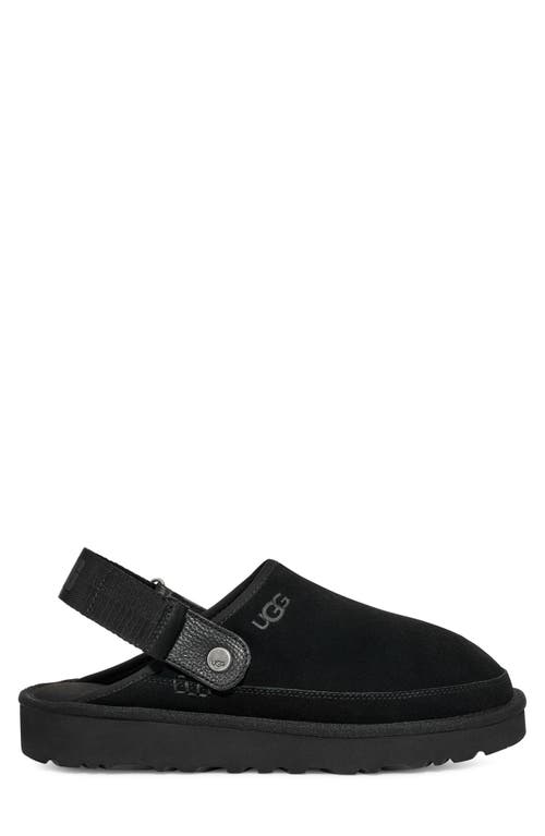 Shop Ugg ® Goldencoast Water Repellent Slingback Clog In Black