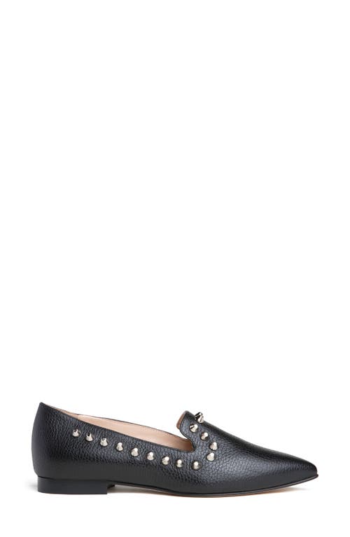 Beautiisoles Celeste Pointed Toe Loafer In Black