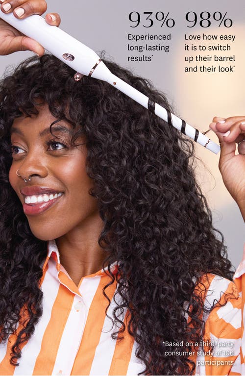 T3 Switch Kit Curl Trio Interchangeable Curling Iron With 3 Barrels In No Color