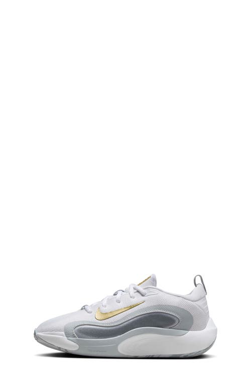 Shop Nike Isofly Basketball Shoe In White/cool Grey/grey