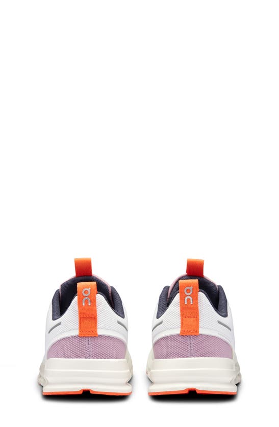Shop On Kids' Cloud Sky Running Sneaker In Undyed White/ Mauve
