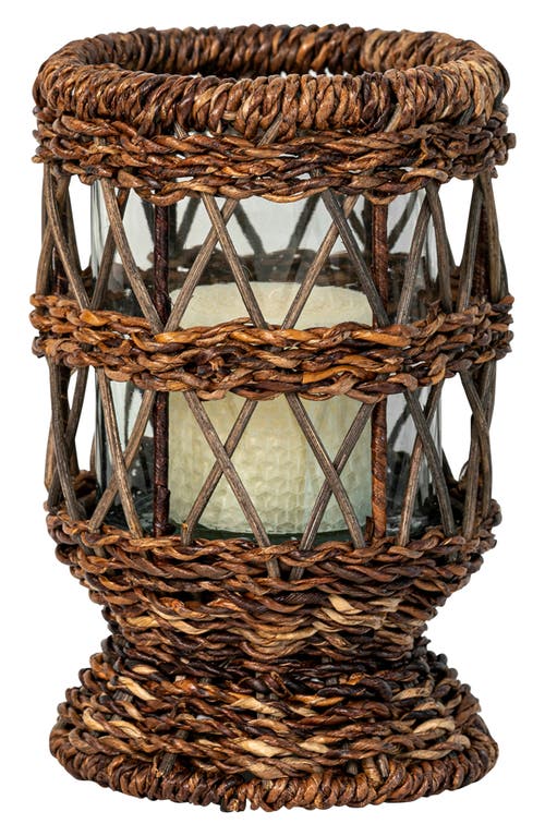 Juliska Devon Willow Medium Hurricane Vase In Brown