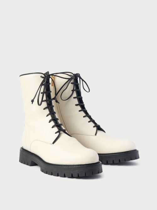 Shop Mavette Aida Boot In Ivory