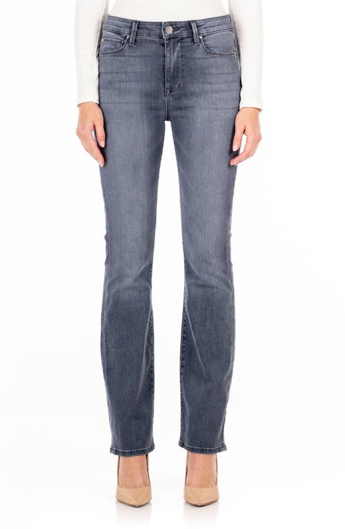 Fidelity Denim Lily Slim Straight Leg Jeans in Iron Grey