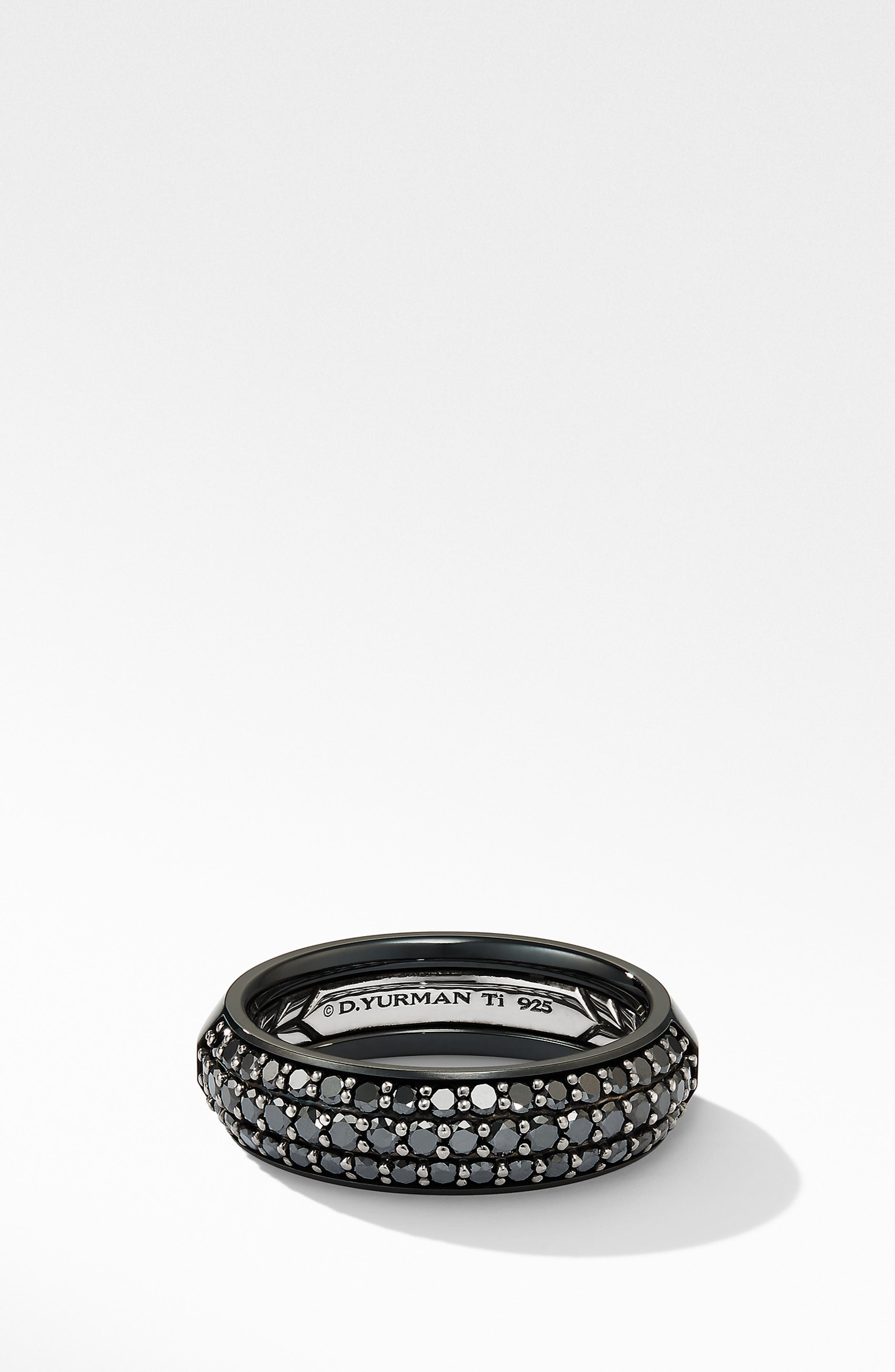 デイビット・ユーマン レディース リング アクセサリー Chatelaine Ring with Gemstone and Diamonds in  18K Gold garnet 通販
