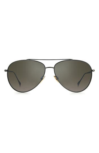 Isabel Marant 60mm Gradient Aviator Sunglasses In Gray