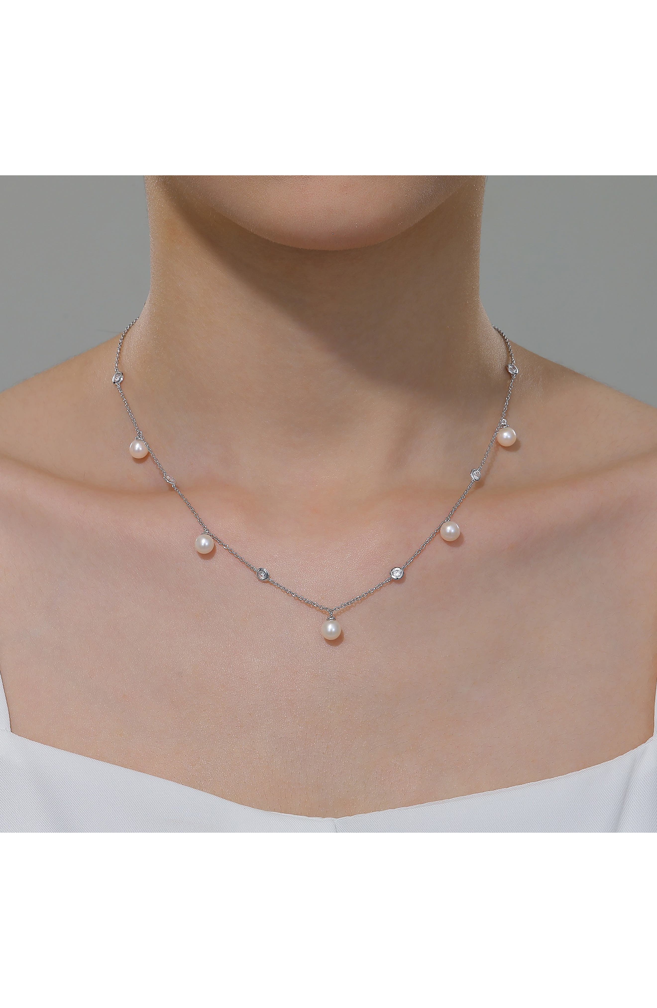 Lafonn Cultured Pearl \u0026 Simulated 