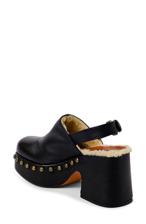 Shop Free People Autumn Studded Slingback Platform Clog In Black