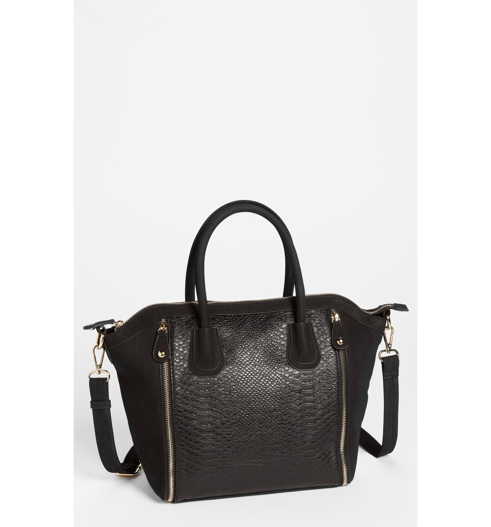 Emperia Faux Leather Tote Bag (Juniors) | Nordstrom