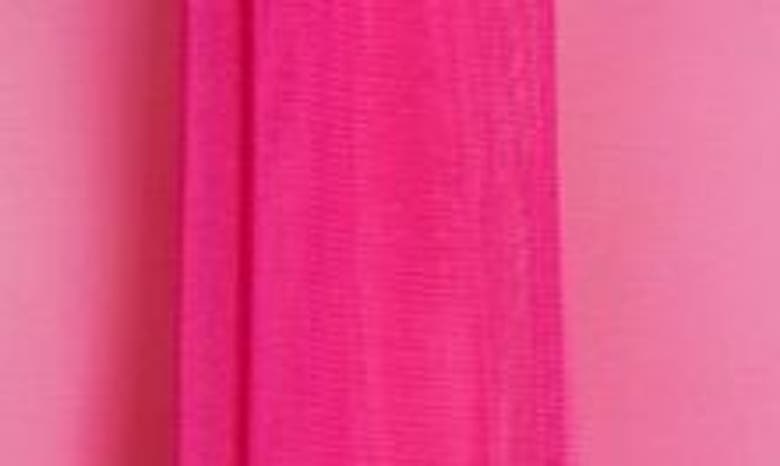 Shop Laquan Smith Ruched Maxi Skirt In Fuchsia