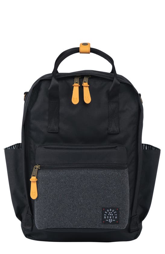 Product Of The North Babies' Elkin Diaper Backpack In Black