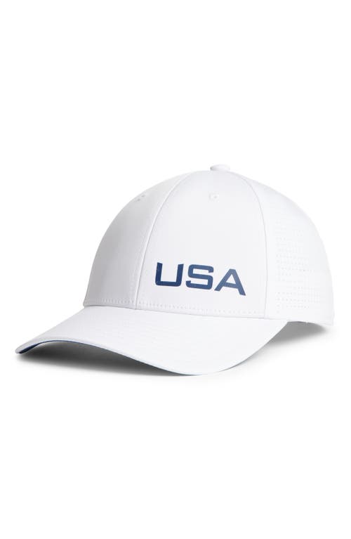 J. Lindeberg The Vent Golf Cap in White