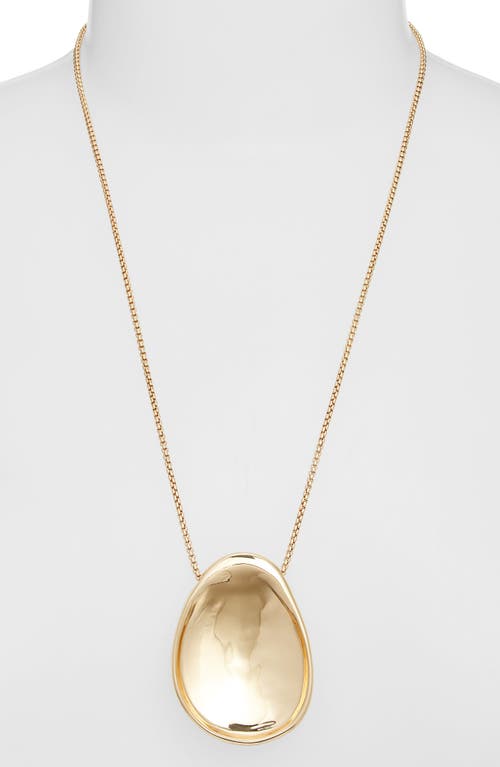 Shop Nordstrom X Harlem's Fashion Row Harbison Long Pendant Necklace In Gold