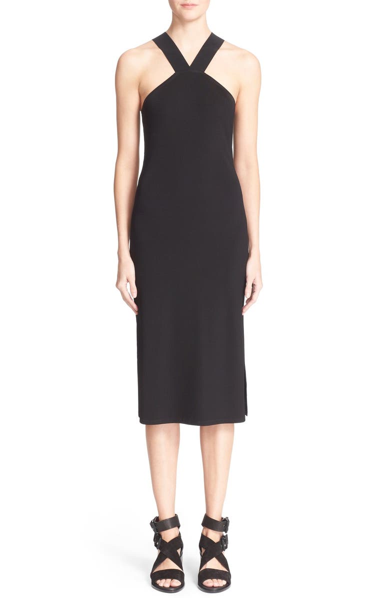 rag & bone 'Rachel' Rib Knit Halter Sheath Dress Nordstrom