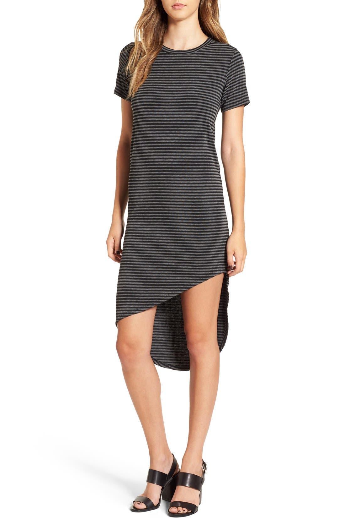 asymmetrical t shirt dress