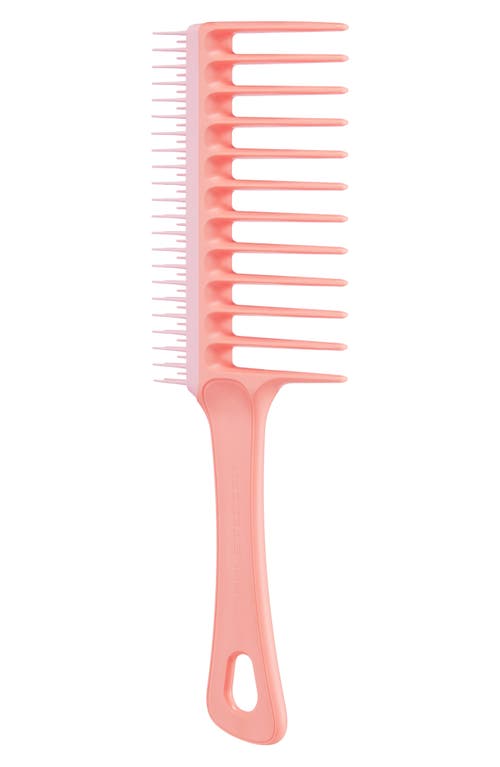 Tangle Teezer Wide Tooth Dual Sided Comb In Peach