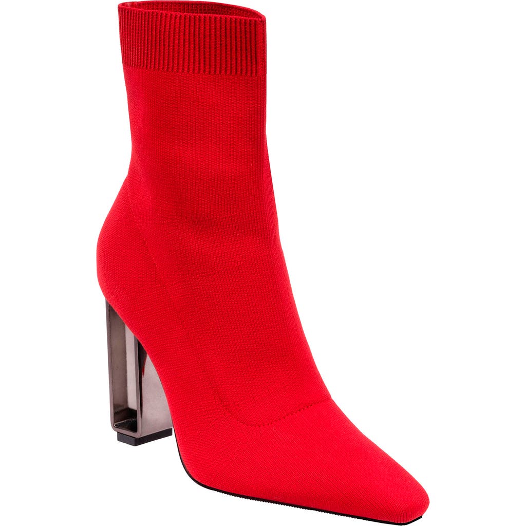Ninety Union Palace Snip Toe Boot In Red